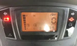 kubota zd1511 warning lights meaning